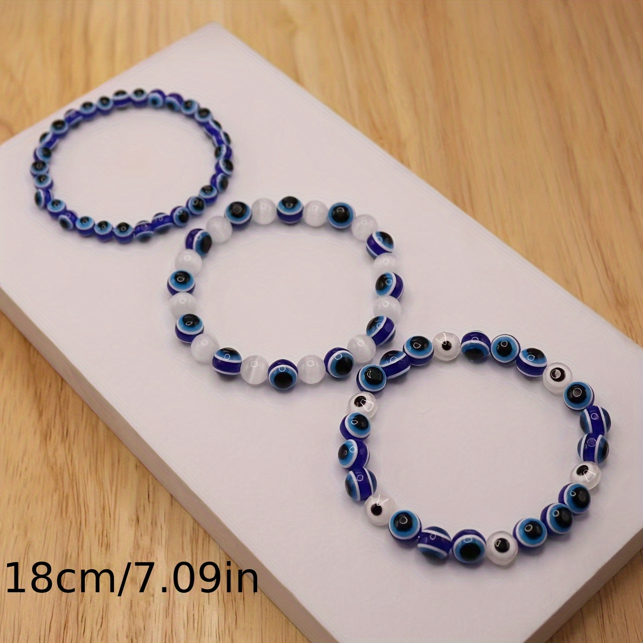Devil's Eye Evil Eye Charm Bracelet Unisex Ethnic Style Jewelry